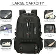 "Aokur 55L Travel Backpack, 18.4"" Laptop Bag with USB, Hiking Gear