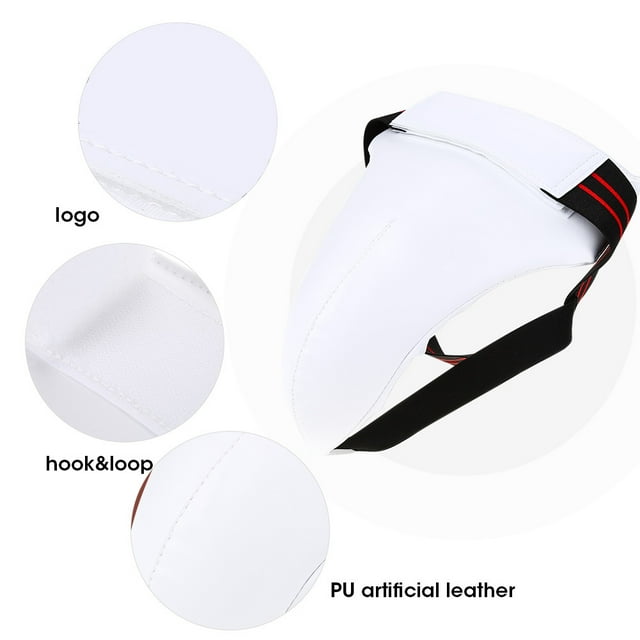 Groin Protector Cup, Men Taekwondo Groin Guard Karate Jockstrap Sanda Crotch Protector for Boxing Muay Thai Kickboxing Training