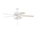 thumbnail image 2 of P101W5-52WWOK Craftmade Lighting Pro Plus 101 Series - 52 Inch 5 Blade Ceiling Fan with Bowl Light Kit, 2 of 15