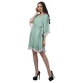 thumbnail image 3 of Moomaya Cover Womens Summer Dresses Plus Size Kimono Sexy Printed Mini Dress, 3 of 6