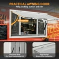 thumbnail image 5 of Kselythan Concession Window for Food Trucks, Aluminum Alloy Food Truck Service Window with 4 Horizontal Sliding Screen, Concession Stand Serving Window Door, 5 of 8