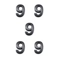 thumbnail image 2 of relayinert House Numbers for Outside Use Numerical Marks Accessories Exquisite Sign Door Marking Tools DIY Accessory for Apartment Hotel Number 9 5Set, 2 of 6