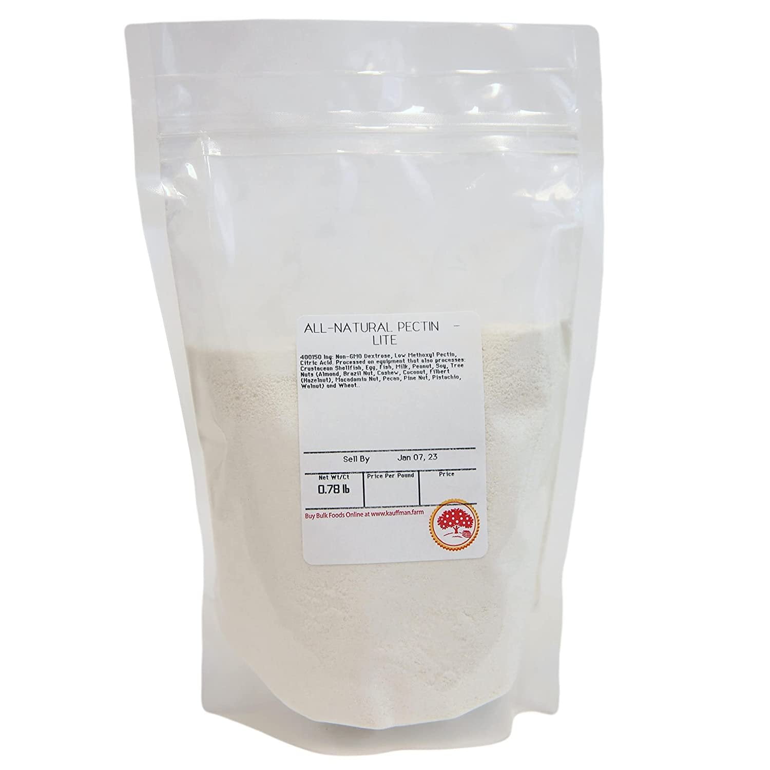 Kauffman Orchards DutchJell Lite Natural Fruit Pectin Mix, 12 Oz.