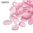 thumbnail image 2 of 200Pcs Artificial Petal Realistic Non-fading Exquisite Romantic Fake Rose Petal Photography Props Party Supplies-Light Pink, 2 of 7