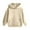 Beige, variant on PINQI Youth Kids Cotton Hoodies Trendy Soft Warm Pullover Hoodie Sweatshirts Boys Girls Plain Fall Tops Clothes with Pockets