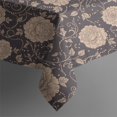 thumbnail image 4 of Pioneer Flower Floral Print Pattern Rectangle Tablecloth 60"x120", Waterproof Polyester Table Cloth, Wipeable Spillproof for Dining Camping Indoor Outdoor, 4 of 6