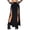 Black, variant on Dark Gothic Maxi Skirts for Women Stretch High Waist Fashion Black Witch Bride Punk Party Long Skirt Summer Slim Fit Solid Color A-Line Skirts with Double Buckle Split Army Green S