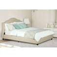 thumbnail image 2 of DHP Averna Upholstered King Panel Bed Beige, 2 of 8