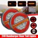 thumbnail image 2 of 2Pcs 24V 4inch LED Trailer Truck Tail Light Brake Light DRL Flow Turn Signal Lamp Strobe Light for, 2 of 5