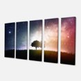 thumbnail image 2 of Single Tree Space Background - Trees Canvas Art Print, 2 of 3