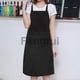 thumbnail image 4 of For Unisex 2 Pocket Kitchen Apron Bib One Size In Medium Black, 4 of 5