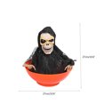 thumbnail image 3 of Fiudx Ofertas flash Artículos en oferta Juguete de fruta con música divertida y complicada con mano de esqueleto, ojos rojos y sonido para decoración de Halloween, 3 of 7