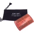 thumbnail image 2 of Parker's Premium Rosewood Two Sided Beard & Mustache Comb with Deluxe Felt Case, 2 of 3