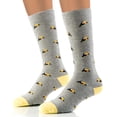thumbnail image 4 of Men's Fashion Combed Cotton Funky Dress Socks, 4 of 7