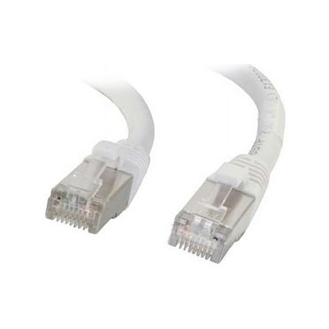 C2G 00923 C2G 10FT CAT6 SNAGLESS SHIELDED (STP) NETWORK PATCH CABLE - WHITE