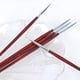 thumbnail image 4 of 5 pinceles largos para delinear uñas, 24/18/12/9/6 mm, herramienta de manicura para pintar uñas, 4 of 6