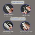 thumbnail image 3 of Portable 10 automatic dental floss box with high elasticity cleaning dental floss stick（10PCS Portable Pack）, 3 of 6