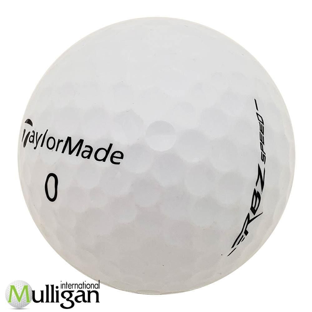 Mulligan - 12 Taylormade RBZ Speed 4A Recycled Used Golf Balls, White
