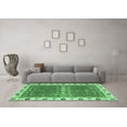 thumbnail image 3 of Ahgly Company Indoor Rectangle Oriental Emerald Green Traditional Area Rugs, 8' x 10', 3 of 4