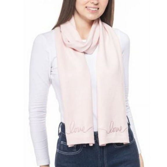 MSRP $49 Jenni Embroidered Scarf Pink Size OSFA