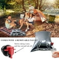 thumbnail image 5 of Bolsa de agua de 12 x 10 litros, botella de agua plegable con grifo, babero aluminizado, bolsa de hidratación de emergencia, depósito de agua estéril para senderismo, camping, bebidas, bolsas de, 5 of 5