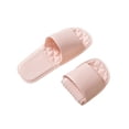 thumbnail image 2 of oqasdz Slippers for Women Portable Travel Shower Slippers for Solid Color Soft Lightweight Indoor Outdoor Hotel Swimming House Shoes,Pink, 2 of 3