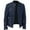 C3_Blue, variant on Men Casual Winter Warm Top Blouse Thickening Coat Outwear Top Blouse Jacket