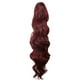 thumbnail image 2 of Extensión de cola de caballo de 24 pulgadas con garra, cola larga, rizada y ondulada, extensión de cabello con clip suave natural, postizo sintético para mujeres, las bandas, 2 of 2