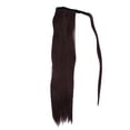 thumbnail image 1 of Peluca de extensión de cabello largo y liso para mujer, con clip para cola de caballo, pieza de cabello postizo, 1 of 10