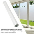 thumbnail image 1 of Window Sticker Waterproof Frosted Glass Film PVC Decorative Glass Electrostatic Decal Anti UV Home Decoration, 2x0.9m, 1 of 6