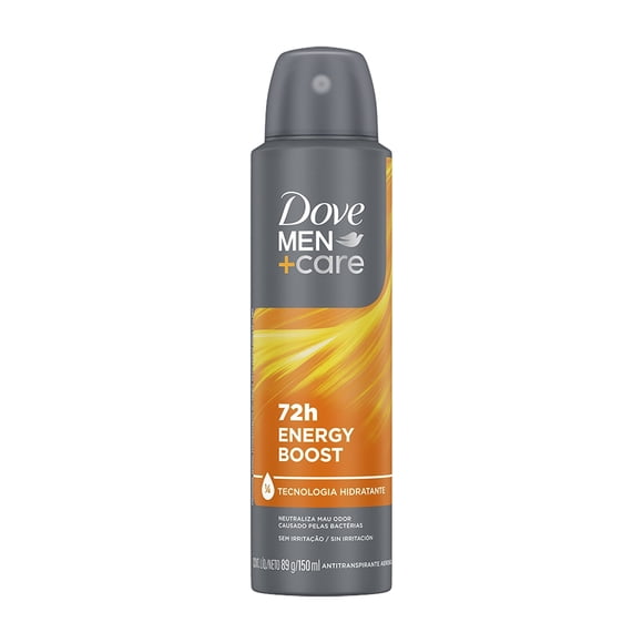 Desodorante Antitranspirante Hombre Dove Energy Boost en Aerosol de 89 gr