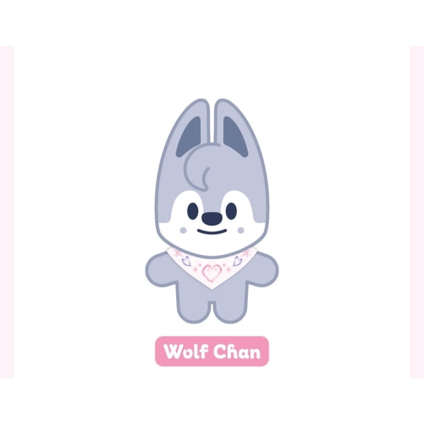Stray Kids SKZOO Plush 10CM Wolf Chan Ver. - Gift Shop Item