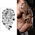 thumbnail image 1 of Etiqueta Engomada Del Tatuaje Temporal 6pcs tatuajes pegatinas extraíble animal tatuaje temporal impermeable para la piel del cuerpo Likrtyny Libre de BPA, 1 of 4