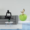 thumbnail image 2 of Figura del pensador abstracto,Estatua de Pensador Abstracto,Arte,Decoración para el Hogar,Estatua,Estatua de fruta artificial Escultura Artesanías,Colección de figuras de cerámica para, 2 of 8
