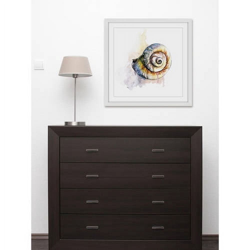 "Snail Shell" by Rachel Byler Framed Painting Print