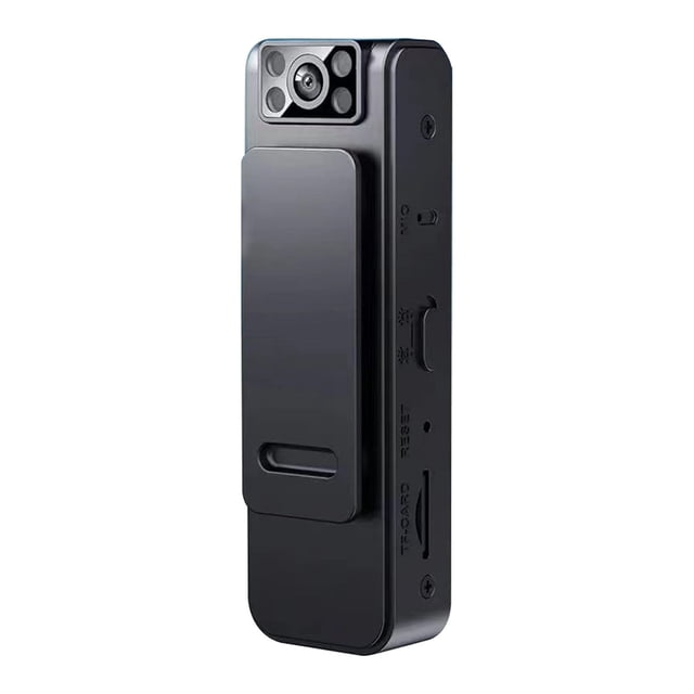 2026 1080P Portable Wearable Noise Reduction Video Camera with Back Clip and Night Recording
