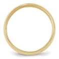 thumbnail image 2 of 10K Yellow Gold 6mm Light Weight Comfort Fit Band Ring Size 4.5, 2 of 7