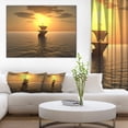 thumbnail image 1 of Design Art - Ship and Sunset, 1 of 3