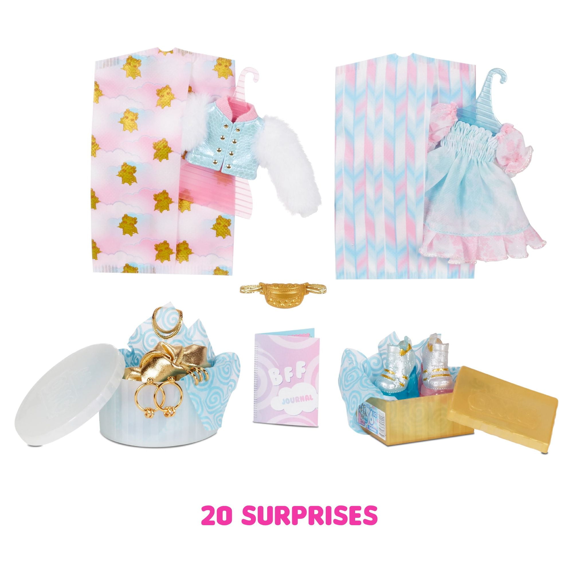 LOL Surprise OMG Sweets Fashion Doll - Dress Up Doll Set with 20 Surprises for Girls and Kids 4+