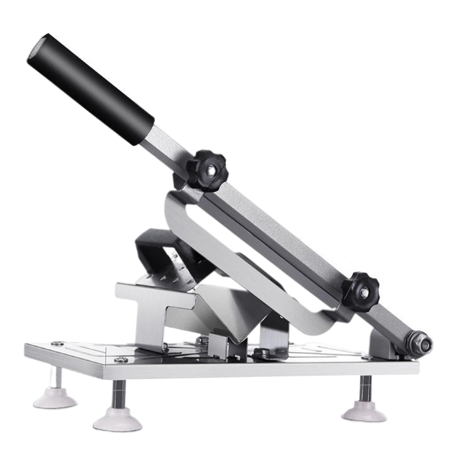 Meat Slicer Manual Cutter Double Slice Meat Cutting Machine for Deli