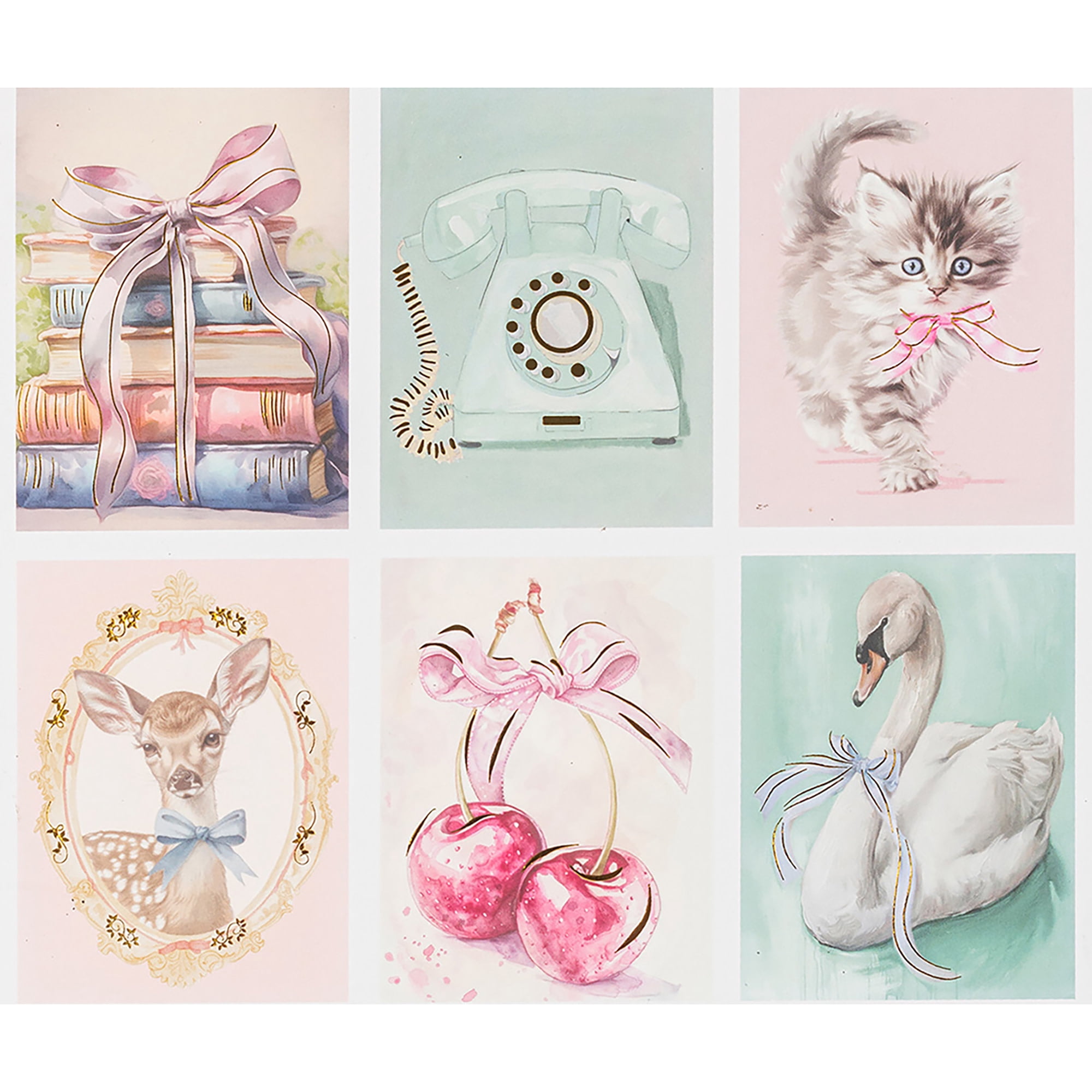 Brea Reese: Scratch Art Paper Pad - Pretty In Pink - 6 Pastel Designs, Guided Art, Metallic Accents, Dual-Tip Stylus & Brush, 9x12" Pages, Adult Craft