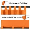 thumbnail image 3 of Rideaux Intérieurs Extérieurs pour Patio \ Panneau de Rideau à Oeillets Bloquant le Soleil pour Intimité, Rideaux Résistants aux Intempéries pour Gazebo, Véranda avant, Pergola, Kaki G x H Panneau, 3 of 9
