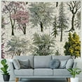 thumbnail image 4 of Shiartex Vintage Trees of Life Tapestry Plants Leaves and Flower Tapestry Wall Hanging Vertical Nature&nbsp;Tapestries for Home Bedroom Retro Style Aesthetic Wall Art Decor 40x30inch, 4 of 6