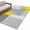 Yellow, variant on Area Rug for Living Room, Yellow Grey Non-Slip Indoor Large Carpet for Bedroom/Dining Room, Abstract Geometric Oil Painting Vintage Gradient Washable Rectangle Floor Runner Rugs - 4 x 6 Ft