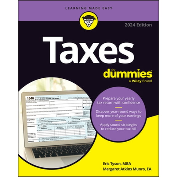 Pre-Owned Taxes for Dummies: 2024 Edition (Paperback) 1394226454 9781394226450
