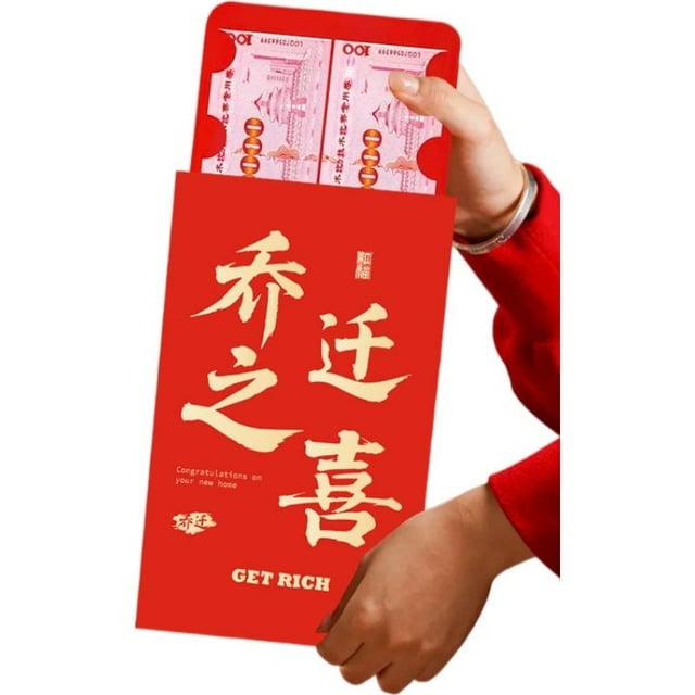 2026 New Big Red Envelope 520 Wedding Red Packet Cny Suprise Spring Festival Money Bag Lucky
