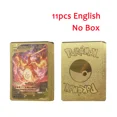 thumbnail image 3 of 11-110pcs Cards Pikachu Gold Silver Black Vmax GX Vstar English Spanish French German Collection Battle Card Toys Gifts, 3 of 5