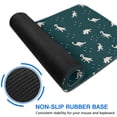 thumbnail image 6 of Long Mouse Pads for Desk,DarkGreen Dinosaurs Pattern Desk Mats on Top Of Desks, Desk Mouse Pad Extra Large with 3mm Non-Slip Base and Stitched Edge for Gaming,Office,Work,Home 31.5"x11.8", 6 of 6