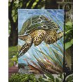 thumbnail image 3 of Carolines Treasures JMK1168GF Loggerhead Sea Turtle Flag Garden Size, 3 of 3
