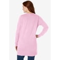 thumbnail image 2 of Woman Within Plus Size Perfect Longer-Length Cotton Cardigan Sweater, 2 of 4